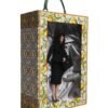 Black Dress Ceramic Porcelain Fashion Leather Sicily Dolls