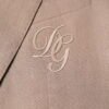 Beige TAORMINA Single Breasted Coat Blazer
