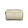 Beige Polyester Handbag