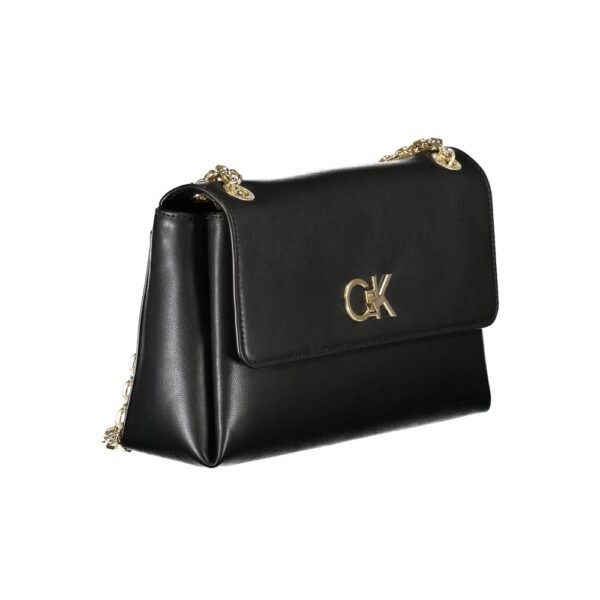 7168560.jpeg Black Polyester Handbag