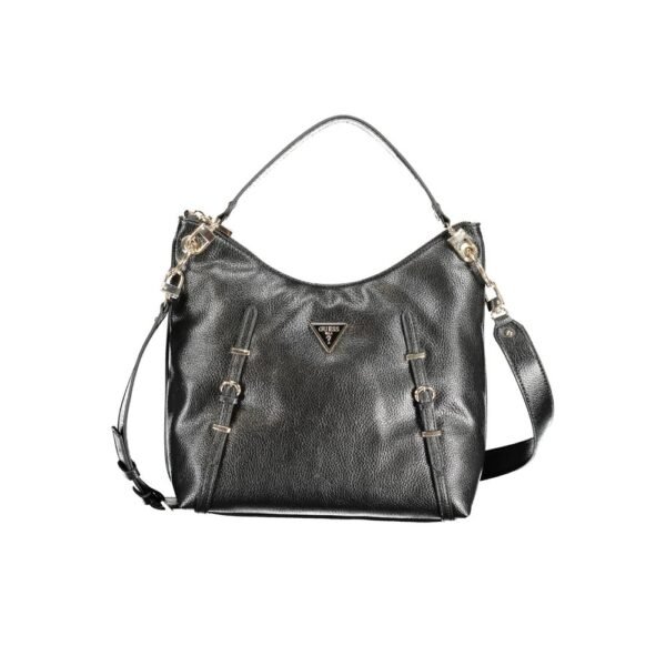 7169204.jpeg Black Polyethylene Handbag