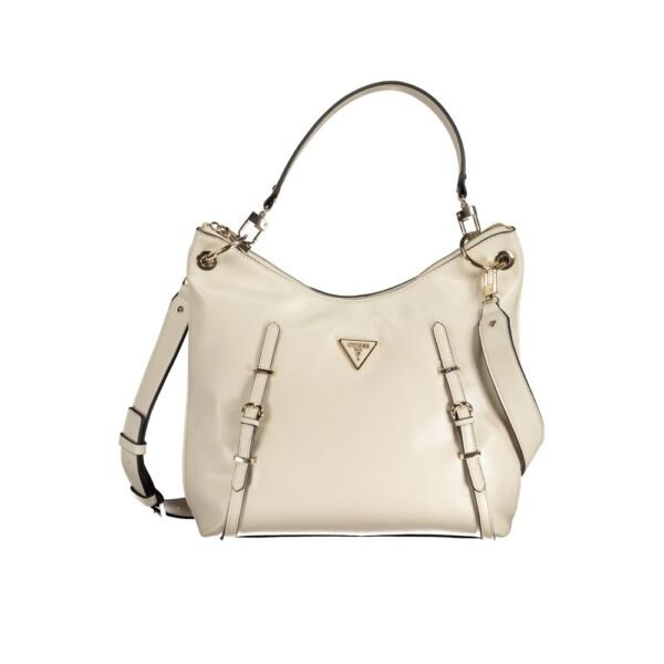 7169205.jpeg Beige Polyethylene Handbag