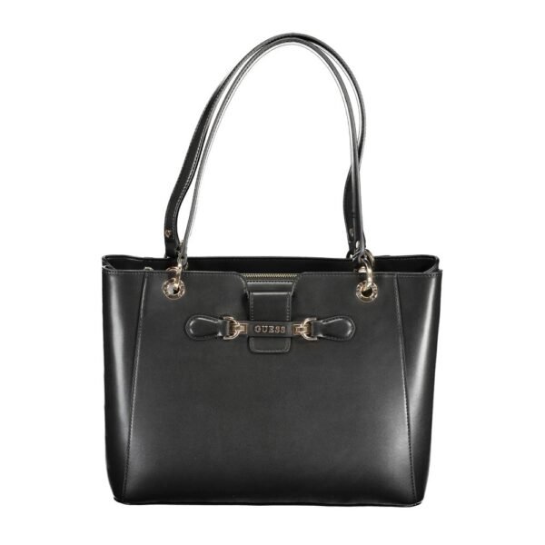 7169244.jpeg Black Polyethylene Handbag