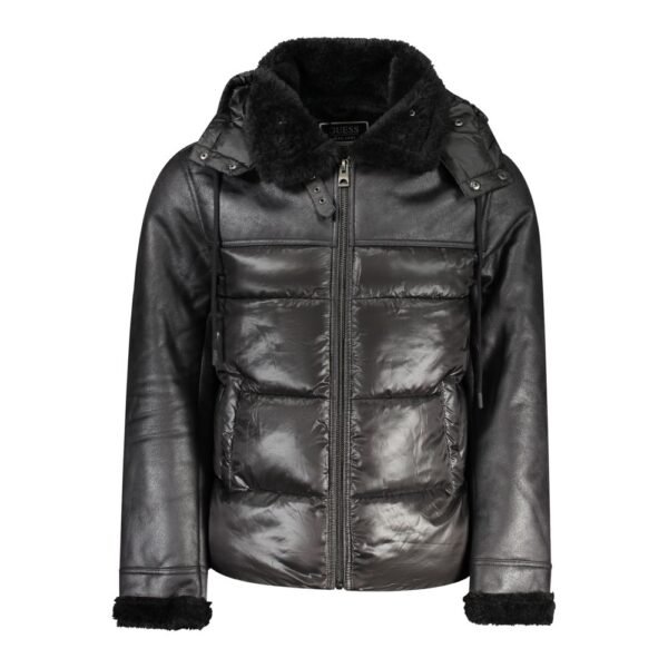 7169325.jpeg Black Polyester Jacket