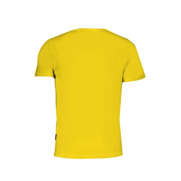 7175333.jpeg Yellow Cotton T-Shirt