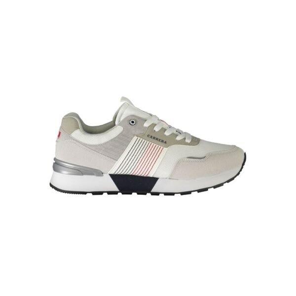 7179455.jpeg White Polyester Sneaker