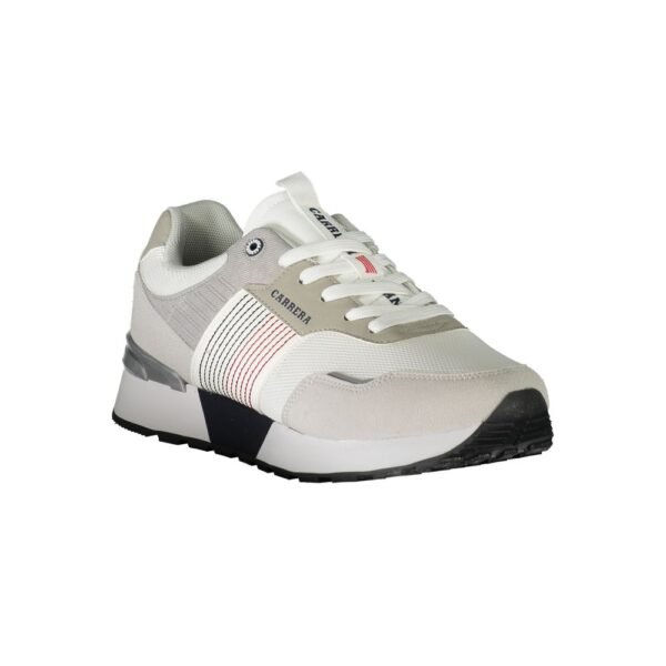 7179457.jpeg White Polyester Sneaker