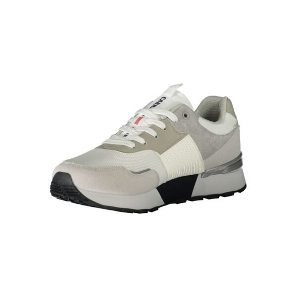 7179458.jpeg White Polyester Sneaker