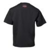 Black Cotton Graphic Print Crew Neck T-shirt