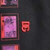 Black Cotton Graphic Print Crew Neck T-shirt