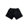 Black Polyester Men Swim Short