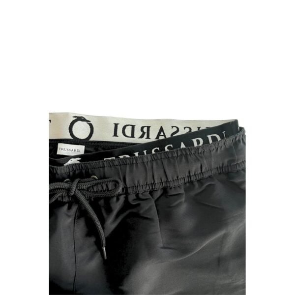 7184434.jpeg Black Polyester Men Swim Short