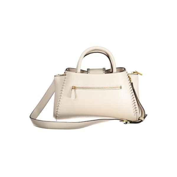 7189078.jpeg Beige Polyethylene Handbag
