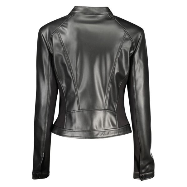 7198278.jpeg Black Polyethylene Jackets & Coat