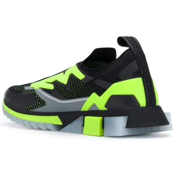7241182.jpeg Black Polyester Sneaker