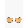Aviator Sunglasses with Orange Lenses