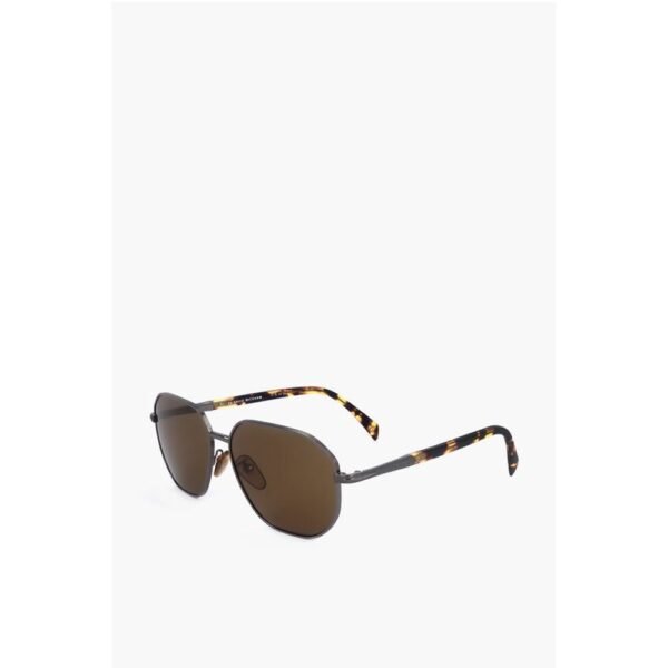 7265356.jpeg Metal-framed Sunglasses with Tortoiseshell Rods