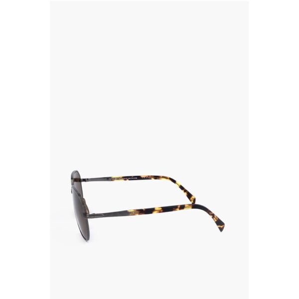 7265357.jpeg Metal-framed Sunglasses with Tortoiseshell Rods