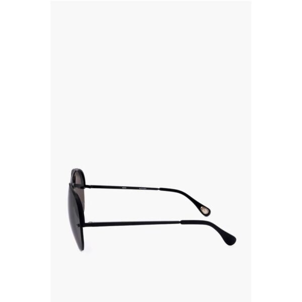 7265504.jpeg ANN DEMEULEMEESTER Aviator Sunglasses with Metal Frame