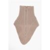 Virgin Wool MORRISO Collar with Front Zip