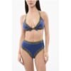 High-waisted Bikini Set with Bow Detail