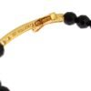 Gold Plated Sterling Bracelet with CZ Diamond Cross