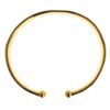 Elegant Gold Plated Silver CZ Bracelet