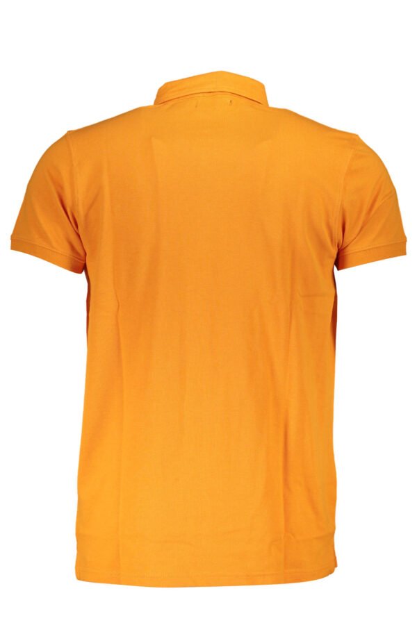 cavalliclasspolomanichecorteuomoarancio_2.jpg CAVALLI CLASS POLO SHORT SLEEVES MEN ORANGE