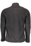 GIAN MARCO VENTURI MEN'S BLACK ZIP-UP SWEATSHIRT
