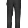 GIAN MARCO VENTURI BLACK MEN'S PANTS