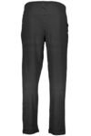 GIAN MARCO VENTURI BLACK MEN'S PANTS