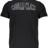 CAVALLI CLASS POLO SHORT SLEEVE MEN BLACK