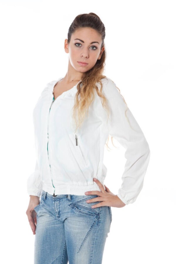 phardgiaccasportivadonnabianco_2.jpg PHARD SPORTS JACKET WOMEN WHITE