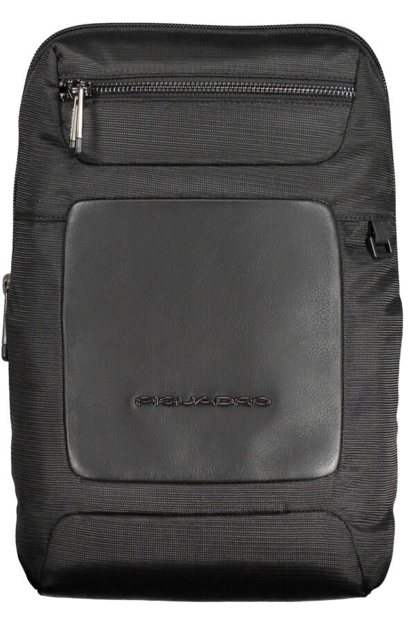piquadrotracollauomonero_1.jpg PIQUADRO MEN'S SHOULDER BAG BLACK