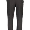 GIAN MARCO VENTURI BLACK MEN'S PANTS