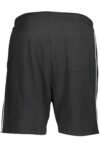GIAN MARCO VENTURI MEN'S BLACK SHORT PANTS