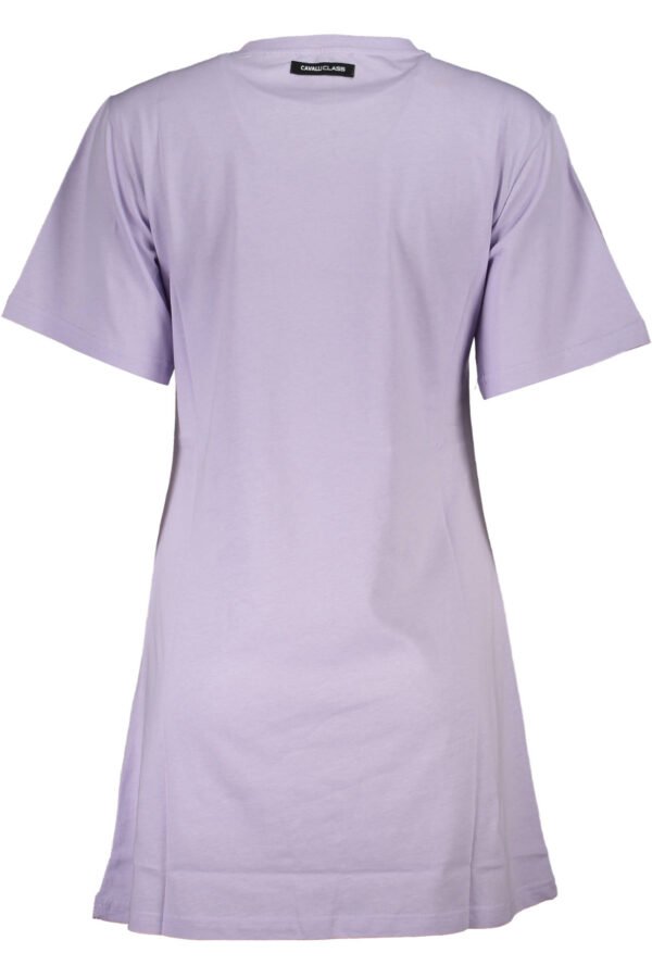 cavalliclasst-shirtmanichecortedonnaviola_2.jpg CAVALLI CLASS T-SHIRT SHORT SLEEVES WOMEN PURPLE