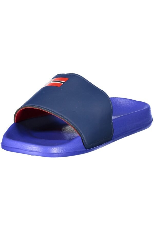 norway1963calzaturaciabattauomoblu_3.jpg NORWAY 1963 MEN'S BLUE SLIPPER FOOTWEAR