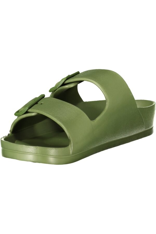 norway1963calzaturaciabattauomoverde_3.jpg NORWAY 1963 MEN'S SLIPPER FOOTWEAR GREEN