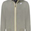 K-WAY ZIP-UP SWEATSHIRT MEN GREEN