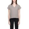 Gray Cotton Blouse