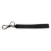 Black Nylon Logo DG Crown Men's Holder Keychain Keyring