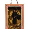 Black Dress Ceramic Porcelain Fashion Leather Sicily Dolls