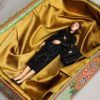 Black Dress Ceramic Porcelain Fashion Leather Sicily Dolls