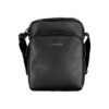 Black Polyester Men Shoulder Bag