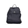 Blue Polyester Women Backpack