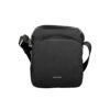 Black Polyester Men Shoulder Bag