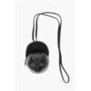 Mini Leather Bag with Baseball Cap Design