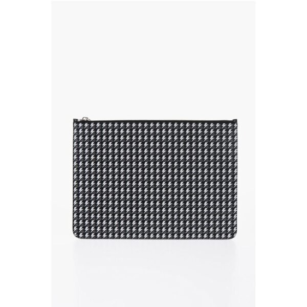 All-Over Logo Leather Pouch