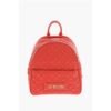 LOVE Quilted Faux Leather Backpack with Matched Pouch